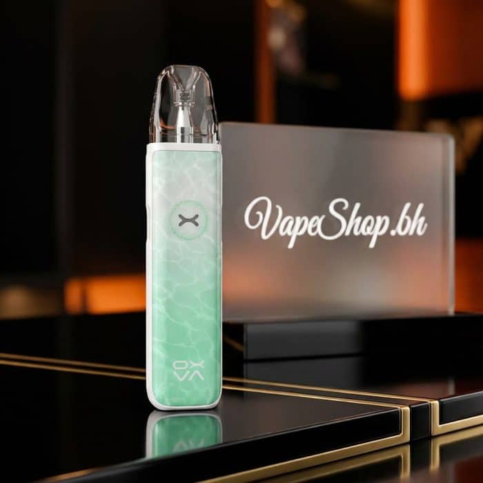 Ripple light brown oxva xlim go 2 pod kit, 1500mah battery indicator, leak-proof 3ml pod, saltnic bahrain