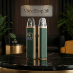 **OXVA Xlim Pro 2** kit side angle showing Type-C port and leather-textured grip for comfortable Bahrain vaping.