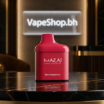 Mazaj Switch Pod mint ice flavor image 9, frosty green pod design 12000 puffs disposable vape Bahrain