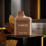 Mazaj Switch Pod berry mix close-up 11, purple-tinted e-liquid in 50mg pod vape Bahrain shop