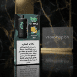 Detailed shot of Twist GT Max 20000 vape mouthpiece and battery indicator on black casing, Twist Vapors