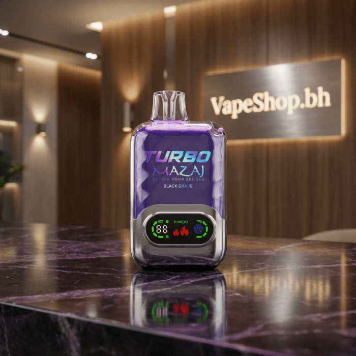 Mazaj turbo disposable vape 22ml tank capacity 850mah battery