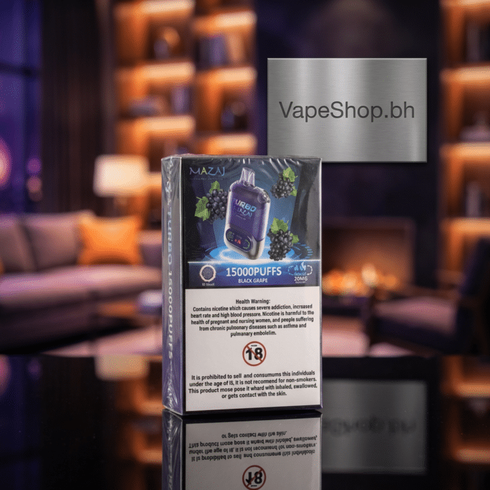 Mazaj turbo double apple 15000 puffs customizable airflow