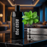 ROXO brand Roxo DTL Pod top view highlighting airflow, Bahrain's top disposable DTL vape pod.