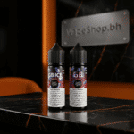 GB E-Liquids Freebase e-liquid bottle, premium vape juice for Bahrain vapers, sleek design and bold flavors.