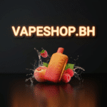 Detailed shot of Elf Bar EP 8K disposable vape by ELFBAR with visible puff counter and smooth matte finish.