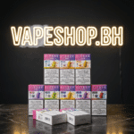 ELFBAR Elf Bar EP 8K disposable vape in sleek rectangular shape with QUAQ mesh and battery indicator, Bahrain vape shop.