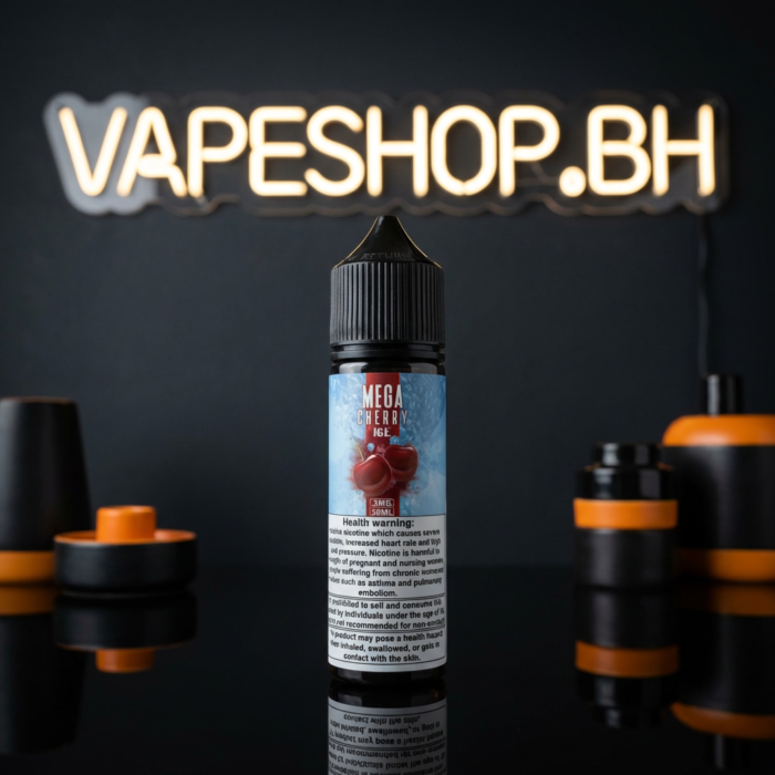 Stylish mega freebase e-liquid by grand e-liquids, perfect bahrain vape addition.