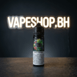 Dynamic view of Samsvape Freebase E-Liquids, colorful bottle for Bahrain vape community