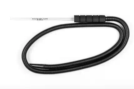Disposable shisha hose with flexible silicone tubing for hookah smoking