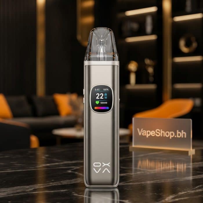 Compact oxva xlim pro 2 dna pod system kit showing top-fill ss cartridges 0. 6ω and 0. 8ω, 1300mah battery highlighted