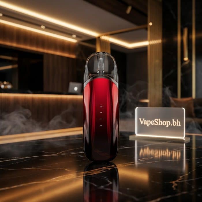 Vaporesso zero 2 pod system side angle showing magnetic pod connection, press-to-fill top, ideal bahrain vape kit.