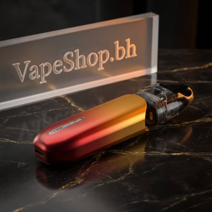 Green vaporesso zero s kit displaying leak-resistant pod and intelligent coil detection, bahrain saltnic device.