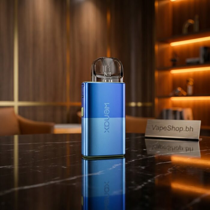 Geekvape wenax u vape kit in champagne gold, small 2ml u pod capacity, type-c port and ergonomic design for bahrain vape shop