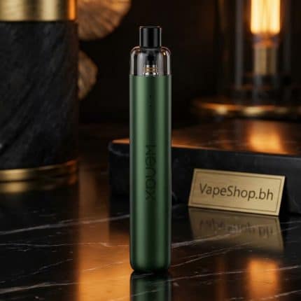 GeekVape Wenax Stylus pod device in granite grey, 2ml refillable pod with 0.6ohm coil, lightweight stylus vape for Bahrain.