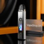 Starlight grey Geekvape Wenax Q Pro 30W pod system, adjustable airflow visible, 2ml Q cartridge Bahrain.