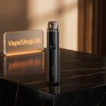 Geekvape Wenax H1 MTL vape device close-up highlighting leakproof 2.5ml pod and mesh coil, Bahrain SaltNic kit