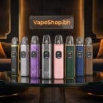 Sleek **OXVA Xlim Pro 2** pod vape kit in black zinc-alloy with 0.56" HD screen, 1300mAh battery for Bahrain vapers.