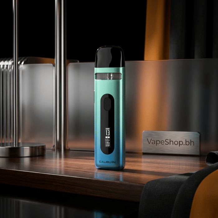 Uwell caliburn x 20w pod system with 3ml top-fill pod and usb-c port, ideal bahrain vape kit.