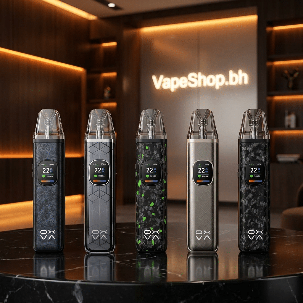 3301091 (1) Oxva xlim pro 2 dna version kit in sleek zinc alloy and carbon fiber design with 0. 56" hd color screen for bahrain vapers