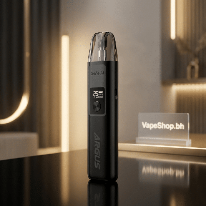 Voopoo argus g compact pod device featuring aluminum alloy construction and side-fill 2ml pods