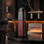 Voopoo Argus Pod Kit pod detail, side-fill 2mL cartridge with integrated mesh coil, compatible with Voopoo Argus for Bahrain SaltNic.