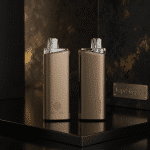 Artha Pro Kit salt nic with 0.8ohm coil pod, aluminum build and 1500mAh battery shown for versatile Bahrain vape experience.