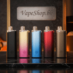 Artha Pro Kit salt nic device in charcoal black, sleek aluminum alloy pod mod with 1500mAh battery and OLED display for Bahrain vapers.