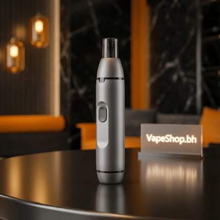 Compact C4 Pod Kit in black, featuring one-button design and 1.1ohm coil, ideal SaltNic vape system.