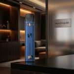 Caliburn G3 compact vape device aluminum alloy construction side view