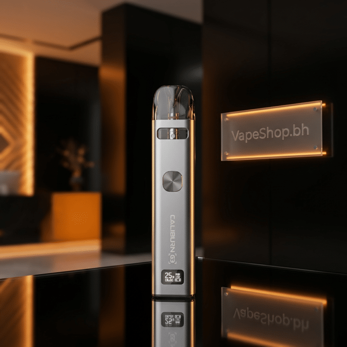 Caliburn g3 oled screen variable wattage up to 25w display