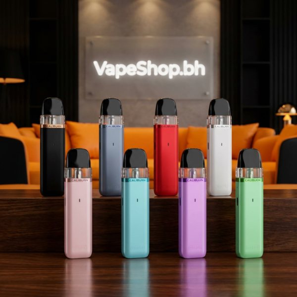 UWELL Caliburn G3 Lite pod vape kit in sleek black, compact 1200mAh battery, 2.5ml pod, Bahrain SaltNic device