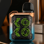 Compact UWELL Caliburn GK2 pod system showing magnetic 2ml top-fill pod and mesh coil for Bahrain vape users