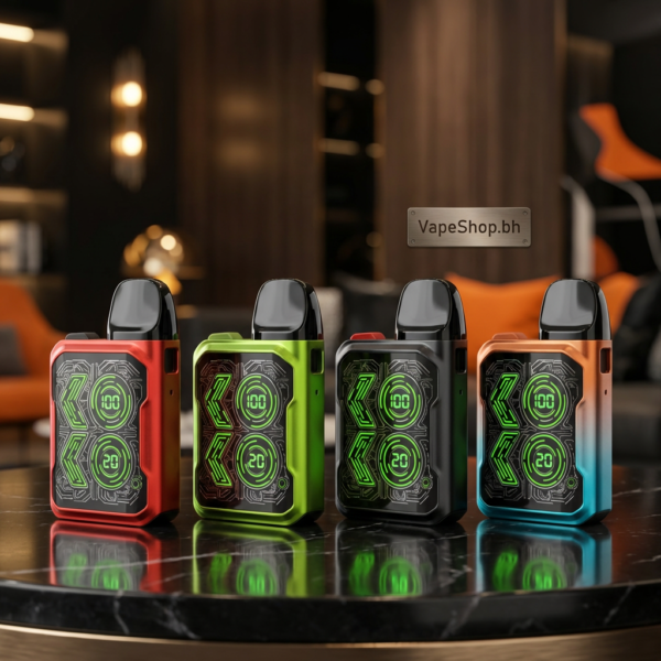 UWELL Caliburn GK2 pod kit in sleek cyberpunk design with 690mAh battery, 18W output for SaltNic vaping in Bahrain