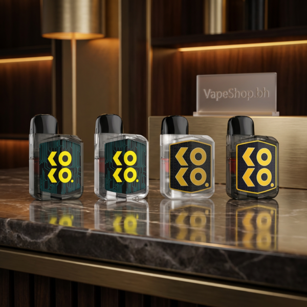 UWELL Caliburn KOKO Prime Vision translucent pod system with 690mAh battery