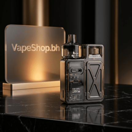 Crown M Pod Mod featuring transparent PCTG chassis, dual output modes, and adjustable airflow slider