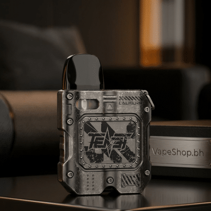 Caliburn Tenet Koko 18W pod system featuring compact box design