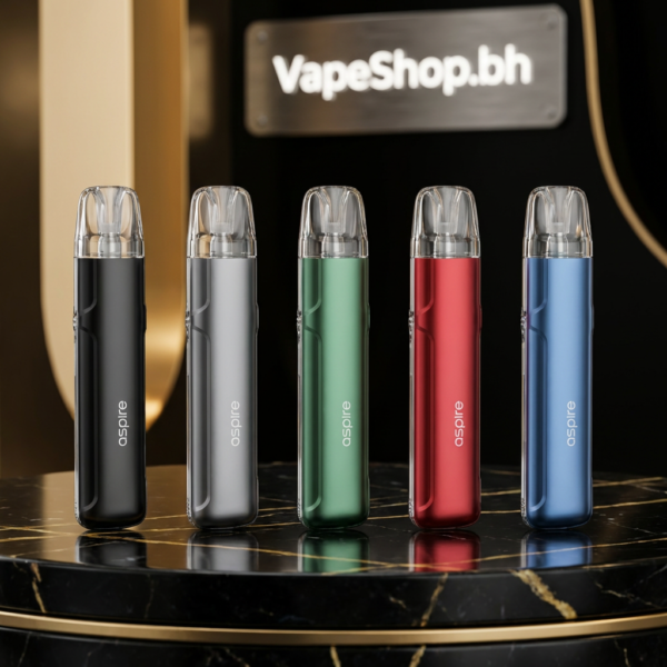 Aspire Cyber S pod kit with 700mAh battery and transparent design in black