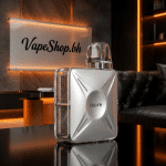 Aspire Cyber X Kit gallery angle, clear PCTG body revealing internals, 3ml TSX 0.8ohm pod, stylish SaltNic device Bahrain.