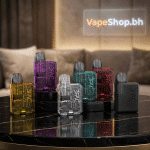 DARE Dare Kit salt nic pod system in sleek black, compact design with attached pod and visible e-liquid window for Bahrain vapers.