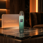 Slim DARE Dare Slim Kit gallery view showing black SaltNic pod device, Bahrain vape kit with ergonomic slim profile and button.