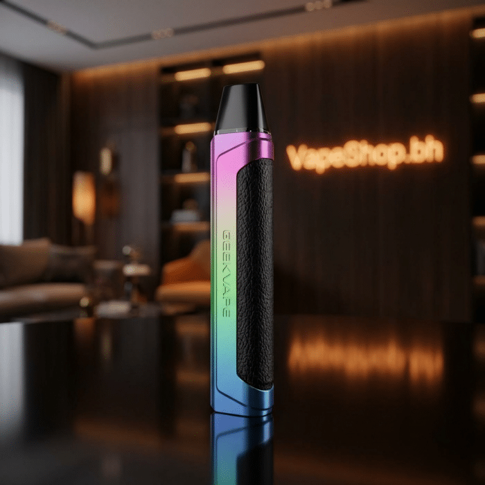 Geekvape one kit with 2ml top-fill leakproof pod attached, optimized airway for smooth mtl vaping in bahrain