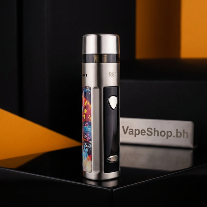 Wismec r80 pod mod showing adjustable airflow system and replaceable coil design