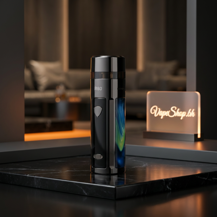 Wismec r80 dual-mode vape device with 510 adapter for pod and regular mod use