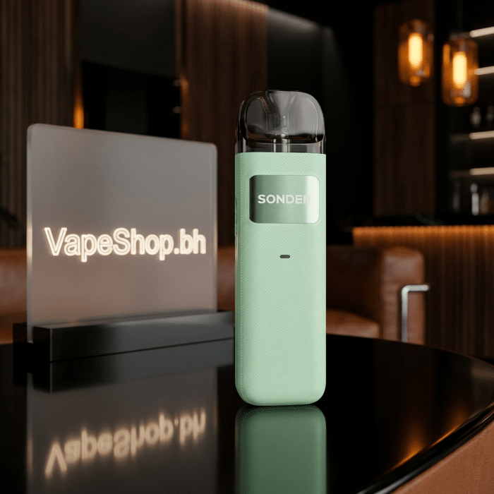 Close-up of geekvape sonder u sonder u vape, 2ml clear-view pod with 0. 7ohm coil, lightweight design for saltnic.