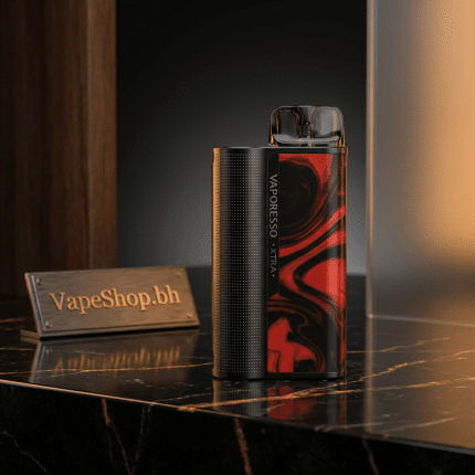 Compact Vaporesso XTRA Pod Kit grey resin finish, ergonomic shape, magnetic 2ml UNIPOD, 900mAh SaltNic device for Bahrain.