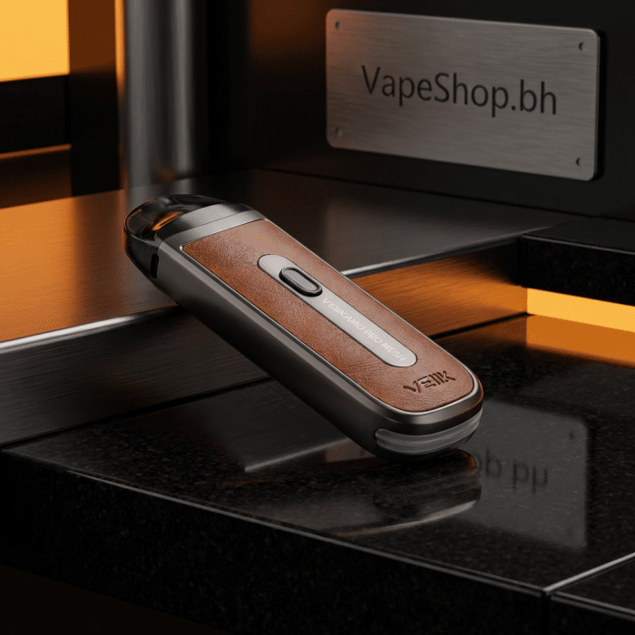 Veiik airo pro saltnic device blue color, slim 103. 5mm design, 2ml pod, veiik airo pro bahrain