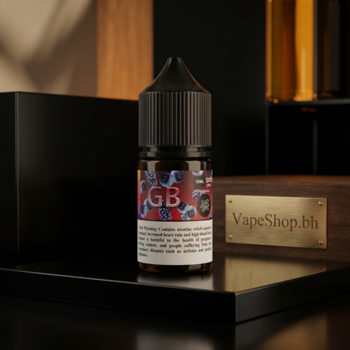 Gb e-liquids salt nic gallery view, compact 10ml bottle showcasing premium saltnics e-liquid for smooth vaping.