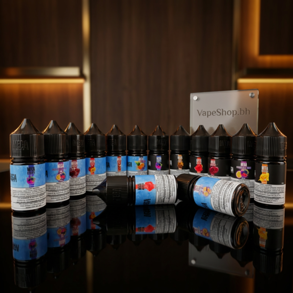Grand E-Liquids Mega E-Liquids Saltnic bottle, premium salt nic vape juice for Bahrain vapers