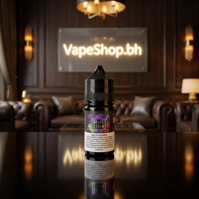 Premium samsvape saltnic bottle featuring ultra gummy flavor artwork, ideal bahrain vape juice